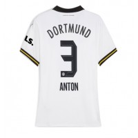 Maglia Calcio Borussia Dortmund Waldemar Anton #3 Terza Divisa Donna 2024-25 Manica Corta